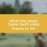 What the latest Taylor Swift video means to me